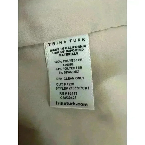 TRINA TURK VALERA Fully Lined Dress Shorts in Blush Pink Size 16 - Picture 10 of 10